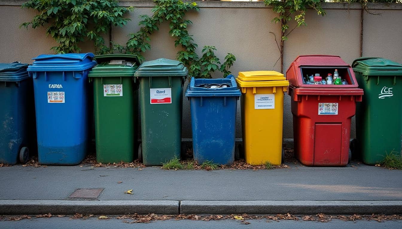 Illustration: Comprendre les types et capacités des containers ou conteneurs poubelles