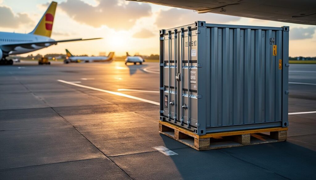 Conteneur aérien : guide complet pour optimiser le fret et la sécurité