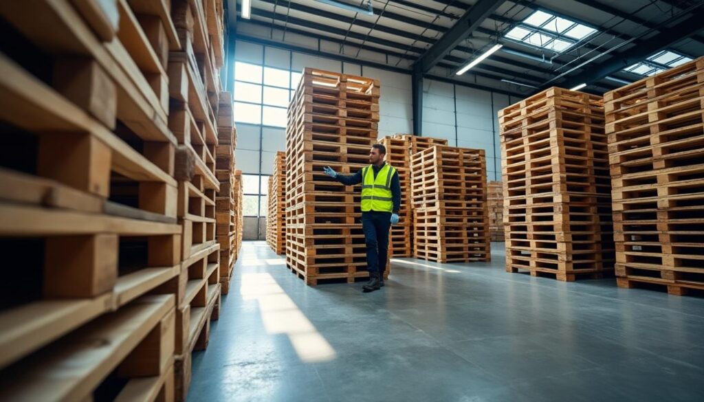Définition de la palette gerbable : optimisation et sécurité en stockage