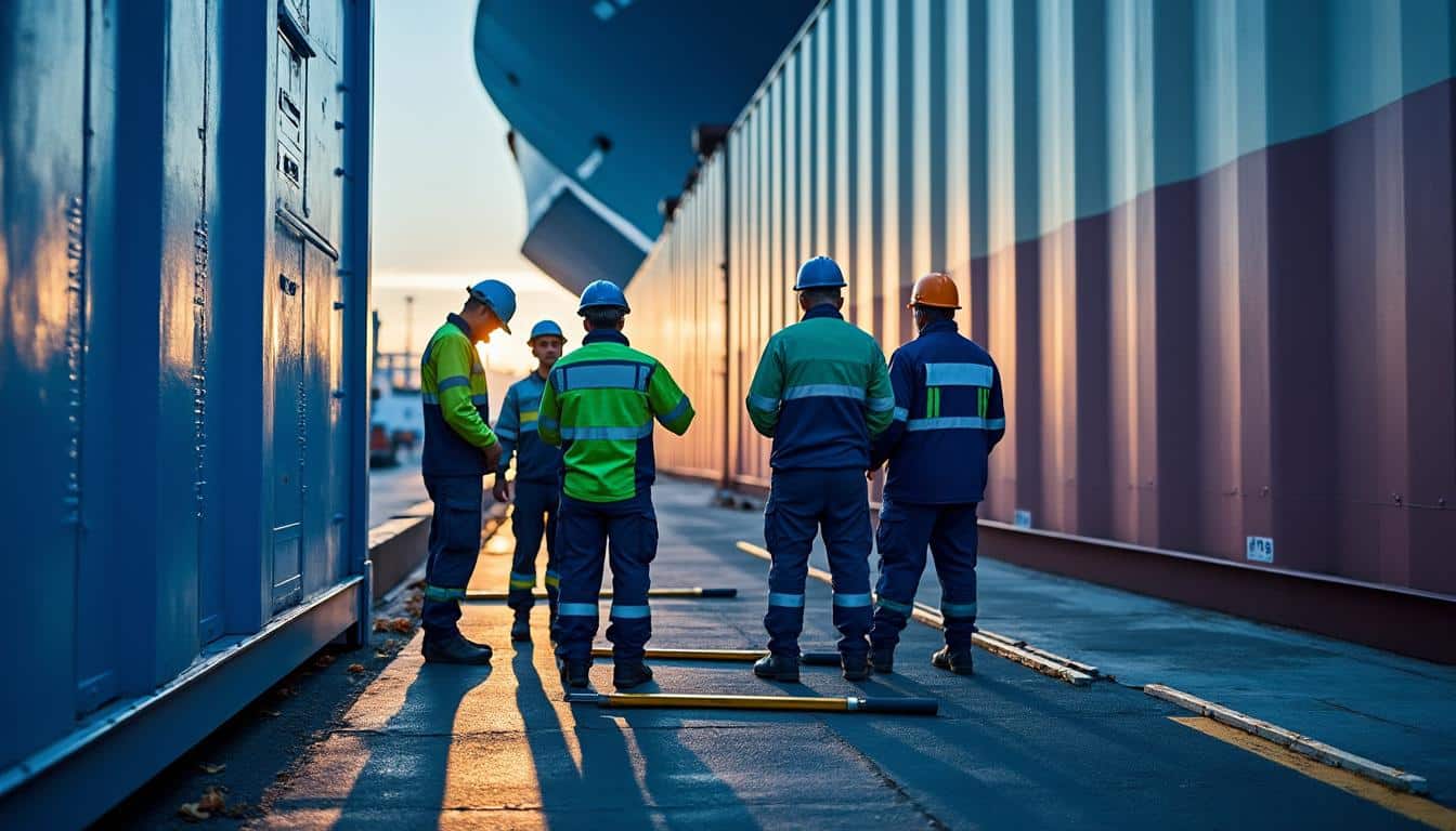 Illustration: Comprendre les mesures fondamentales du conteneur maritime