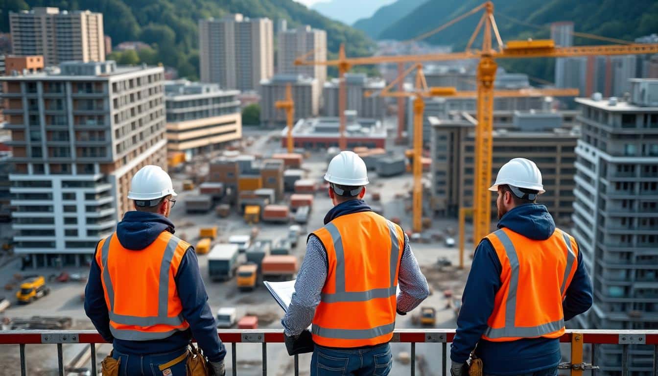 Illustration: Comment se structure le secteur du bâtiment et travaux publics en Suisse ?