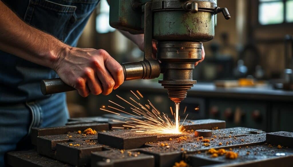 Fraiseuse perceuse colonne : guide complet pour un atelier polyvalent