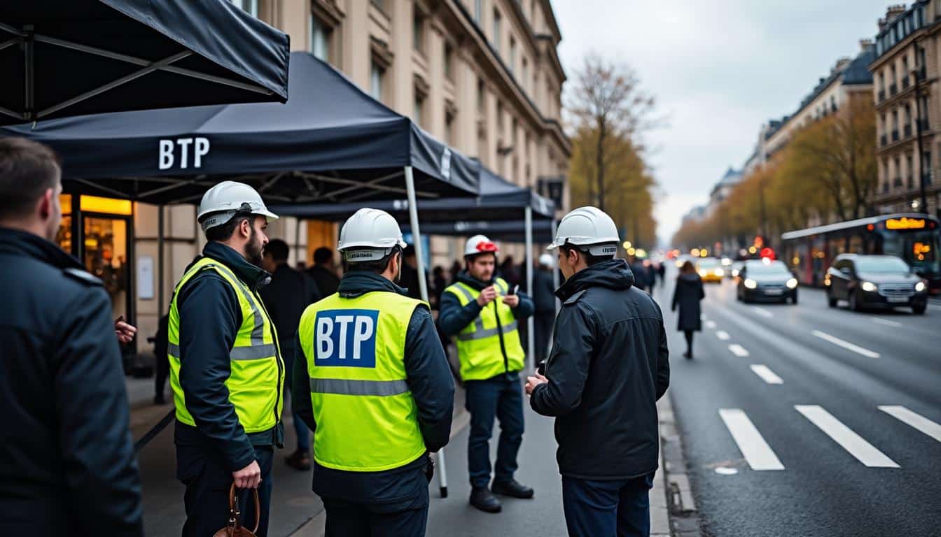 Illustration: Quelles agences d’intérim spécialisées dans le BTP opèrent autour de la gare du Nord ?
