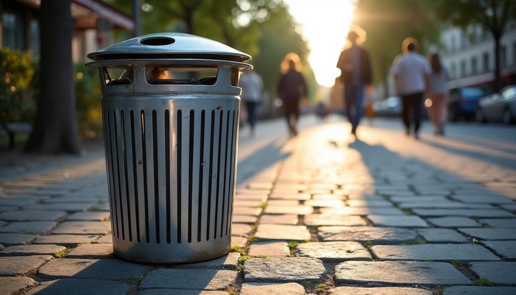 Poubelle sur la voie publique : guide pour une gestion efficace
