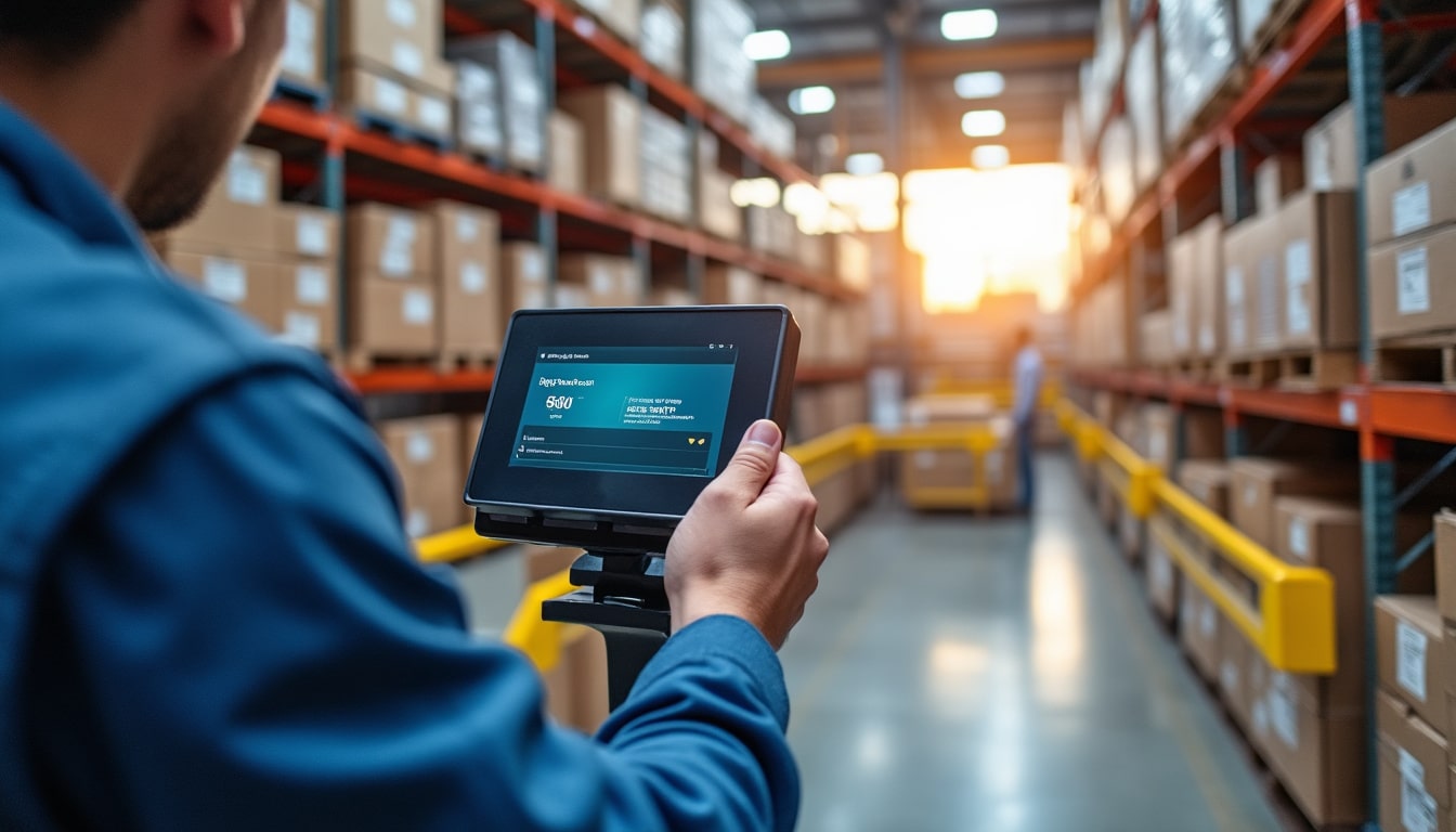 Illustration: Qu’est-ce que le statut d’une commande en transit dans la logistique moderne ?