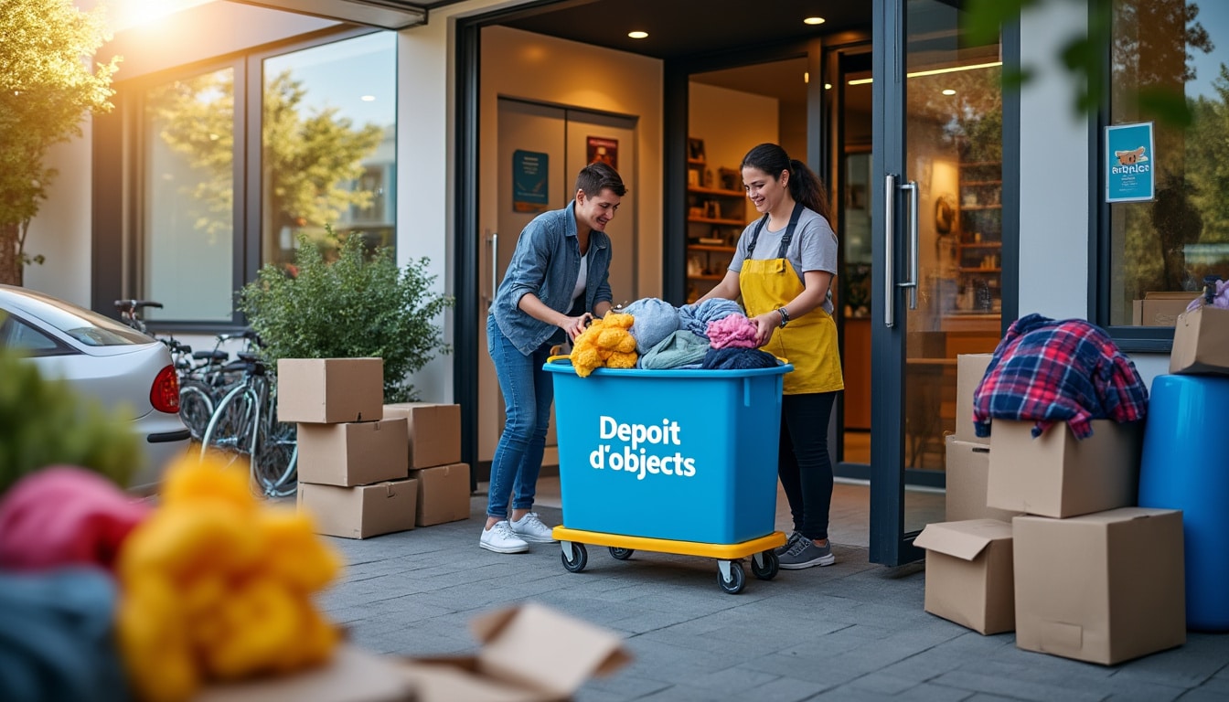 Point de collecte Emmaüs : donnez vos objets pour un geste solidaire