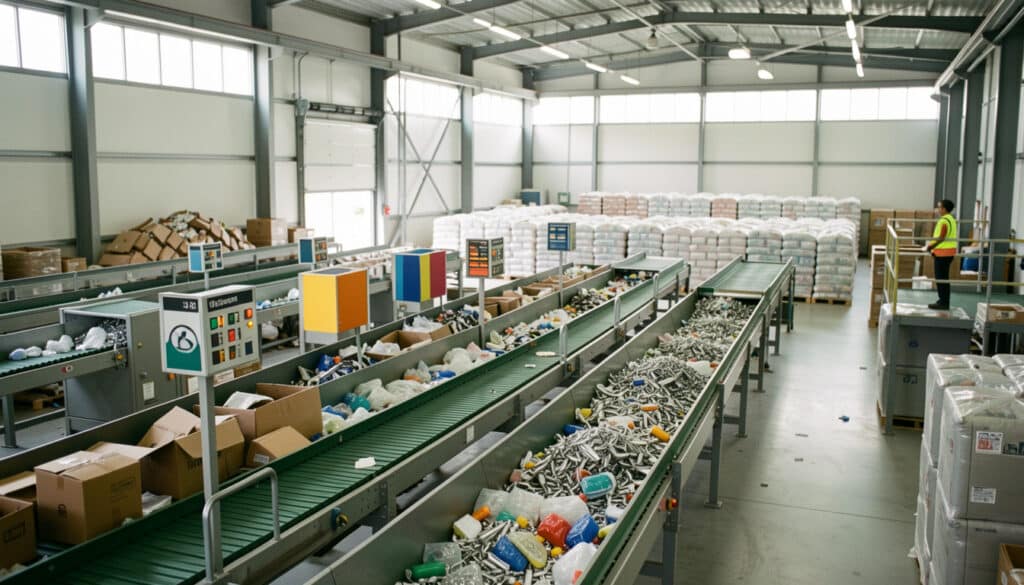 Comment choisir un centre de tri des déchets efficace